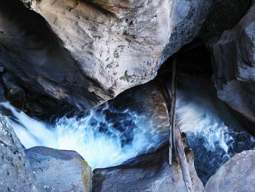 Rapids at Box Canyon Falls November 18, 2007